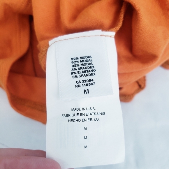 NWT Rachel Pally Sylvia Ruched Sleeveless Dress Zinnia Orange - Picture 7 of 8